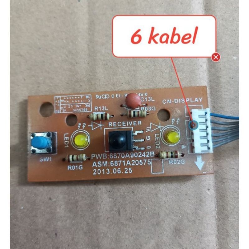 SENSOR AC LG R410 T05NL T07NL T09NL