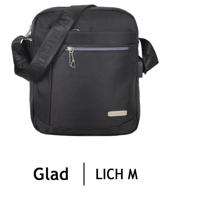 ➷ VIZCOOL - Tas Selempang Pria Lich Medium/Tas Bahu Pria/Tas Fashion Pria/Tas Import ❆