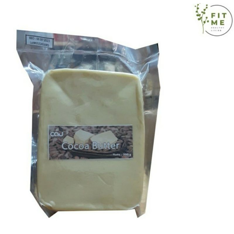 CAU RAW ORGANIC CACAO COCOA BUTTER 500 GR