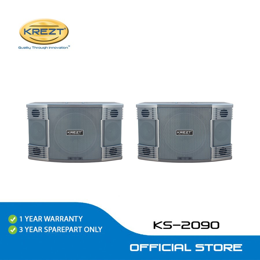 KARAOKE SPEAKER SYSTEM KREZT KS-2090 | PASSIVE SPEAKER