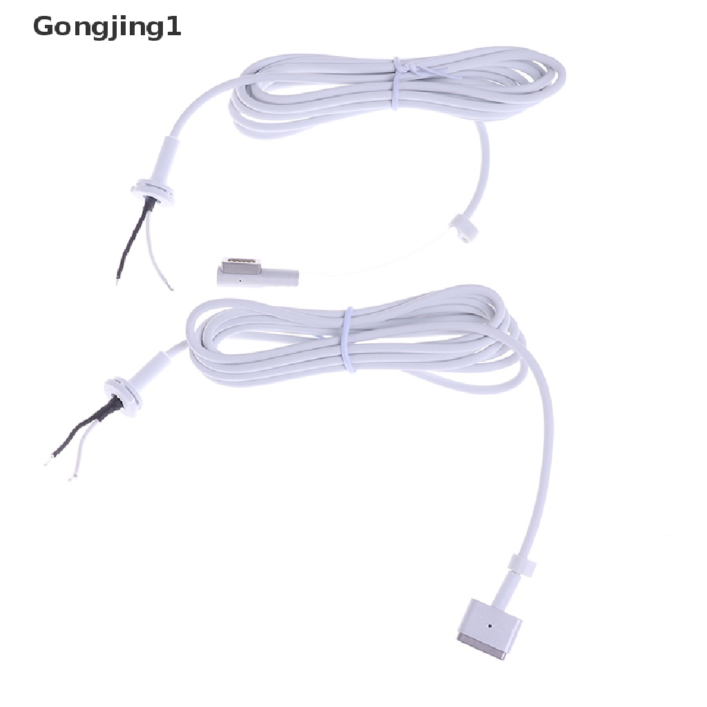 Gongjing1 Kabel Adapter Charger DC Magsafe T-Tip L-Tip Untuk Macbook Air Pro AC