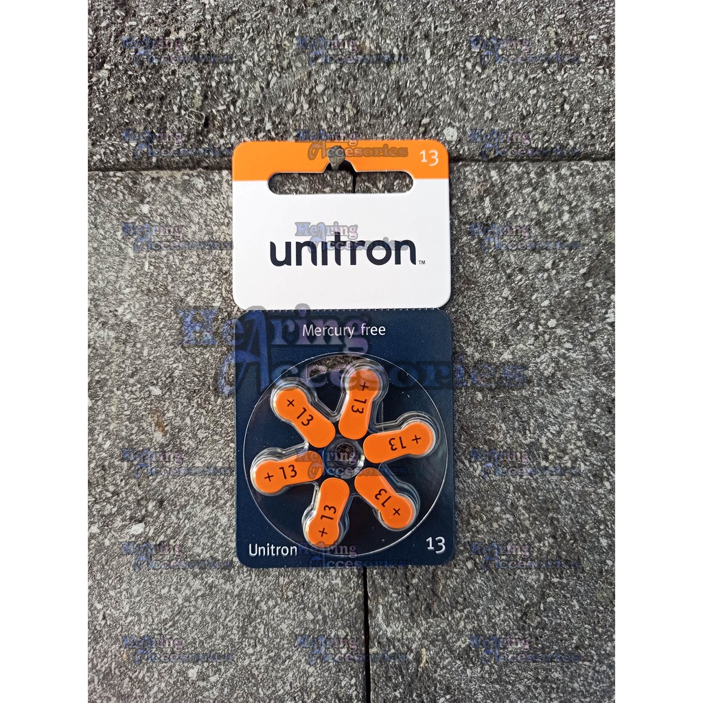 Baterai Alat Bantu Dengar Free Mercury dari PowerOne - Unitron U13