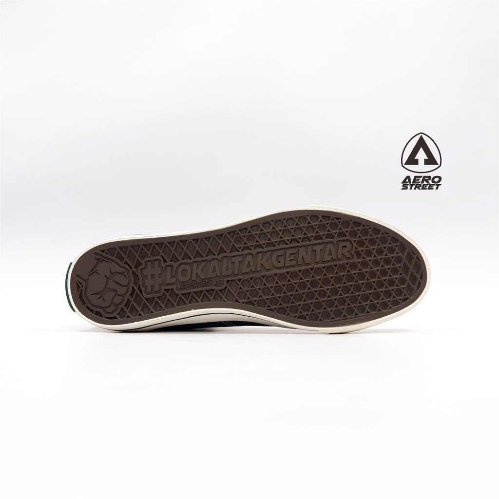 Aerostreet 37-44 Jhosse Low Putih - Sepatu Sneakers Casual Sekolah Pria Wanita Aero Street-4