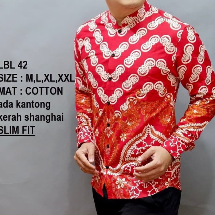 BAJU IMLEK PRIA / KEMEJA IMLEK PRIA / BATIK PRIA D 717
