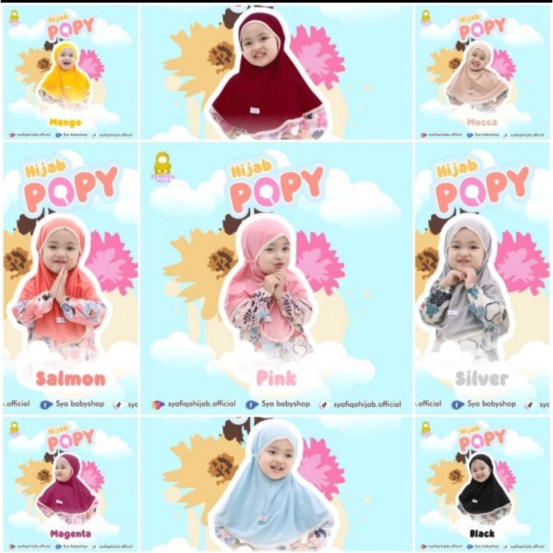 Hijab Popy Hijab Anak Syafiqa