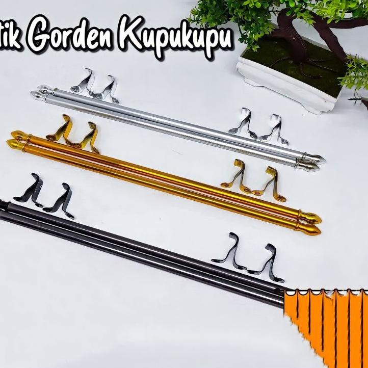 Harga TERMURAAH.. stik gorden kupu-kupu minimalis
