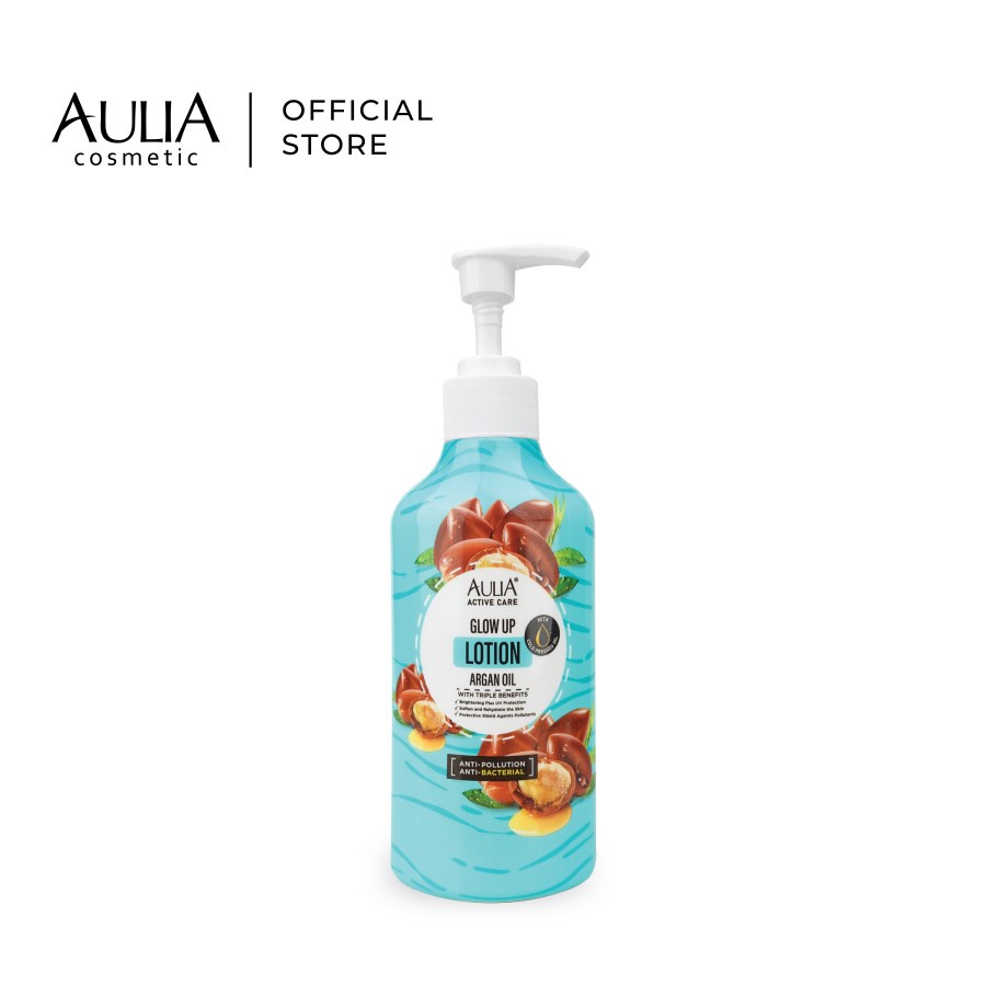 AULIA Glow Up Lotion Hand &amp; Body Lotion Anti Pollution - Anti Bacterial - 300ml