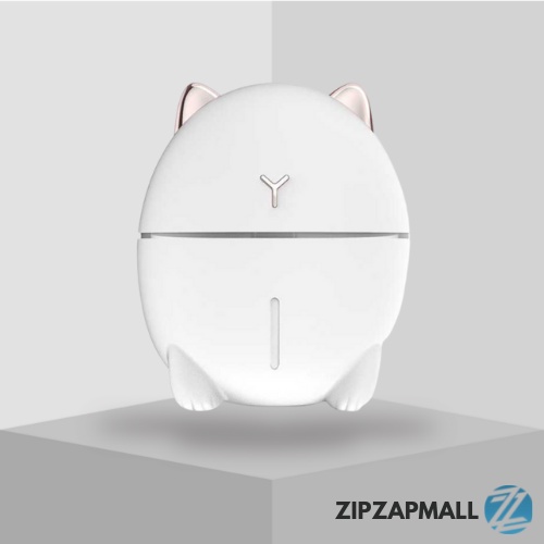 Humidifier Diffuser Aromaterapi / Dudu Cat Air Humidifier Ultrasonic Night Light 200ml / Alat Humidifier Purifier Pelembab Udara Ruangan Kamar / Alat Aromaterapi Diffuser Usb Karakter Lucu / Aromatherapy Pengharum Ruangan Elektrik / Humidifier Unik Murah