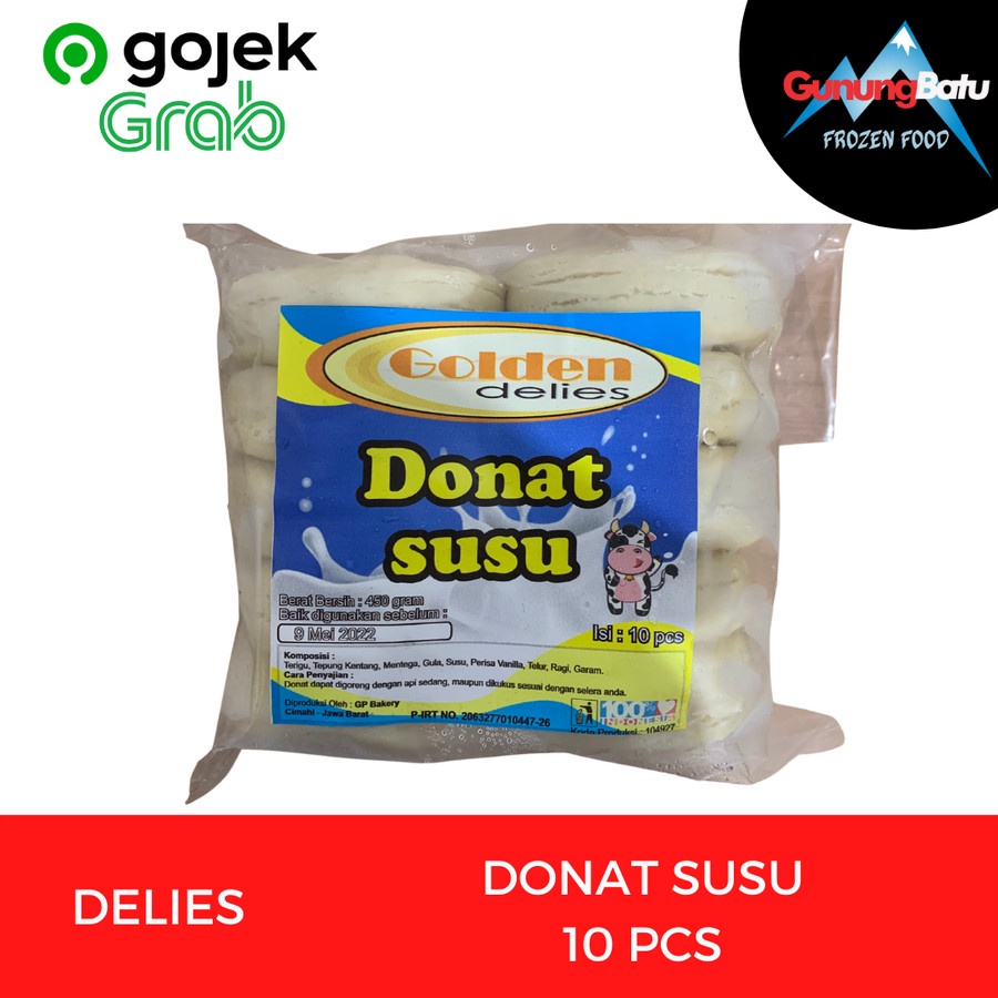 

DELIES DONAT SUSU ISI 10PCS