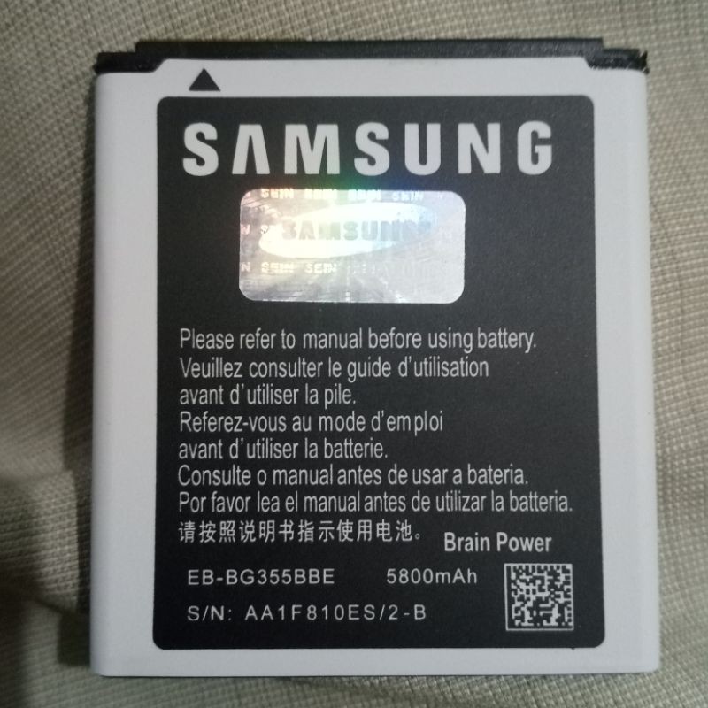 Baterai Samsung Galaxy Core 2 G355 G355H Original Batre Batrai HP