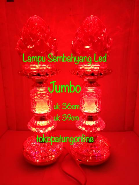 Lampu Sembahyang Led Jumbo Uk 36