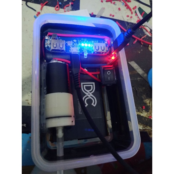 airator Charger anti air tahan 50 jam 10rb mah