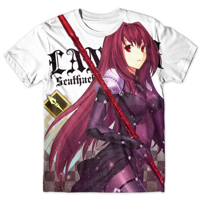 Kaos Anime Otaku Fate/Grand Order Lancer Scathach