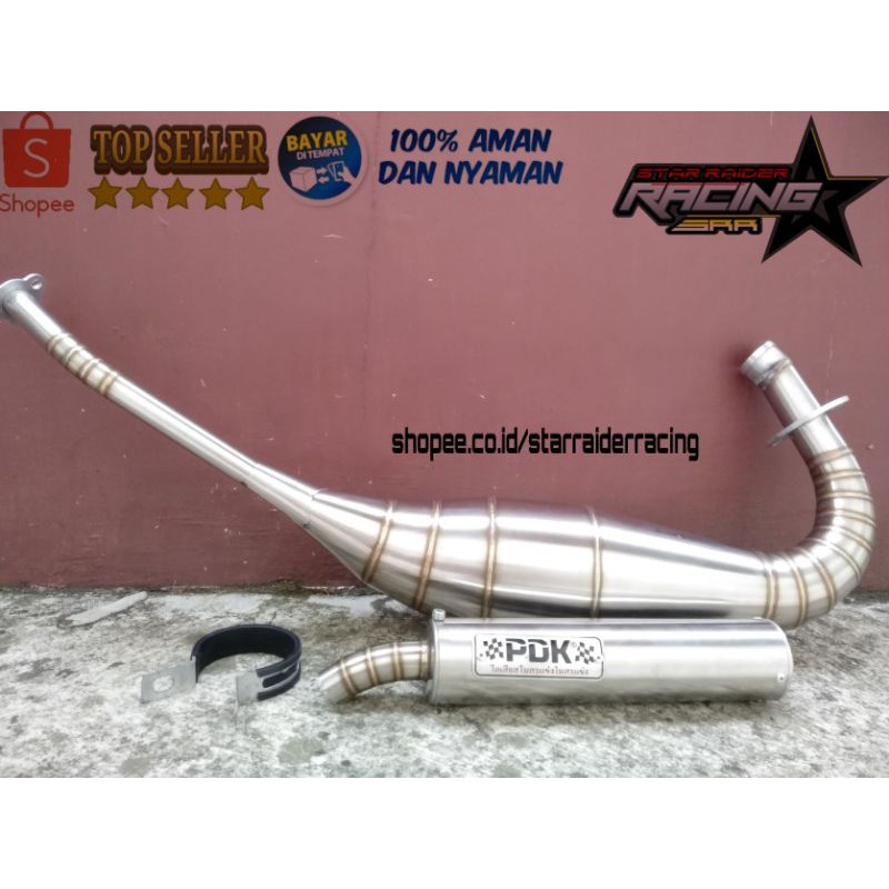 knalpot motor ninja stanlesse PDK