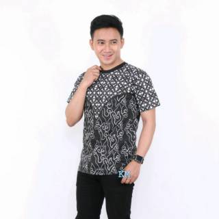  KAOS  BATIK  LENGAN PENDEK TERBARU Shopee  Indonesia