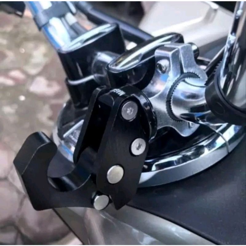 GANTUNGAN BARANG PCX150/PCX160/ADV150/KLX/CRF/DLL HOCK JEPIT STANG KODEL LIPAT CENSI