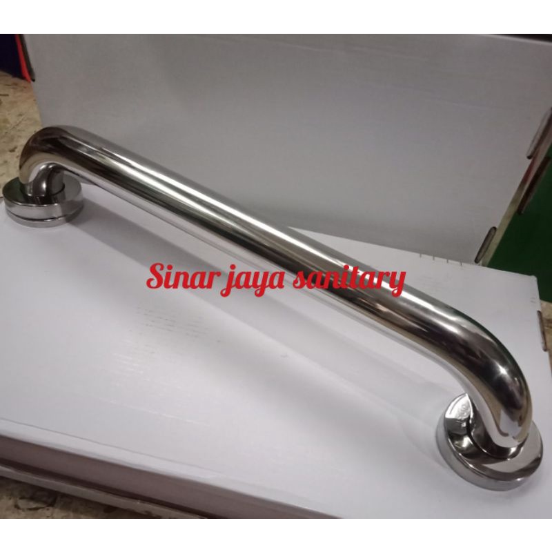 Grip bar stainless 30cm  / pegangan bathub 30 cm / Grab bar stainless stell 30 cm