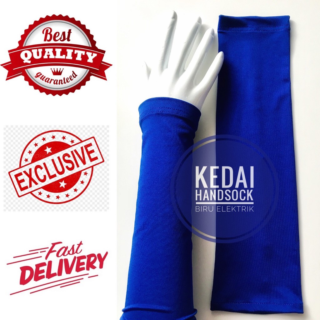 DISKON TERLARIS handsock polos / manset polos lengan panjang / handsock tanpa lubang jempol HIDAYAH