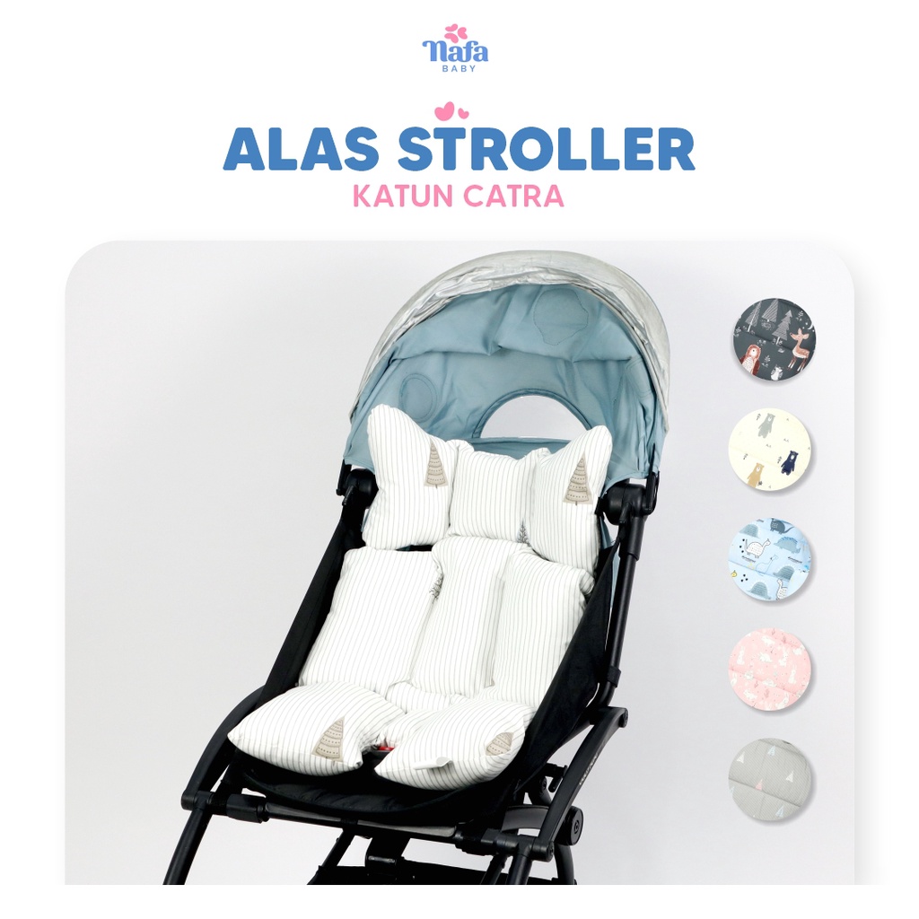 NAFA BABY - Alas Stroller Bayi Universal | Bantal Stroller