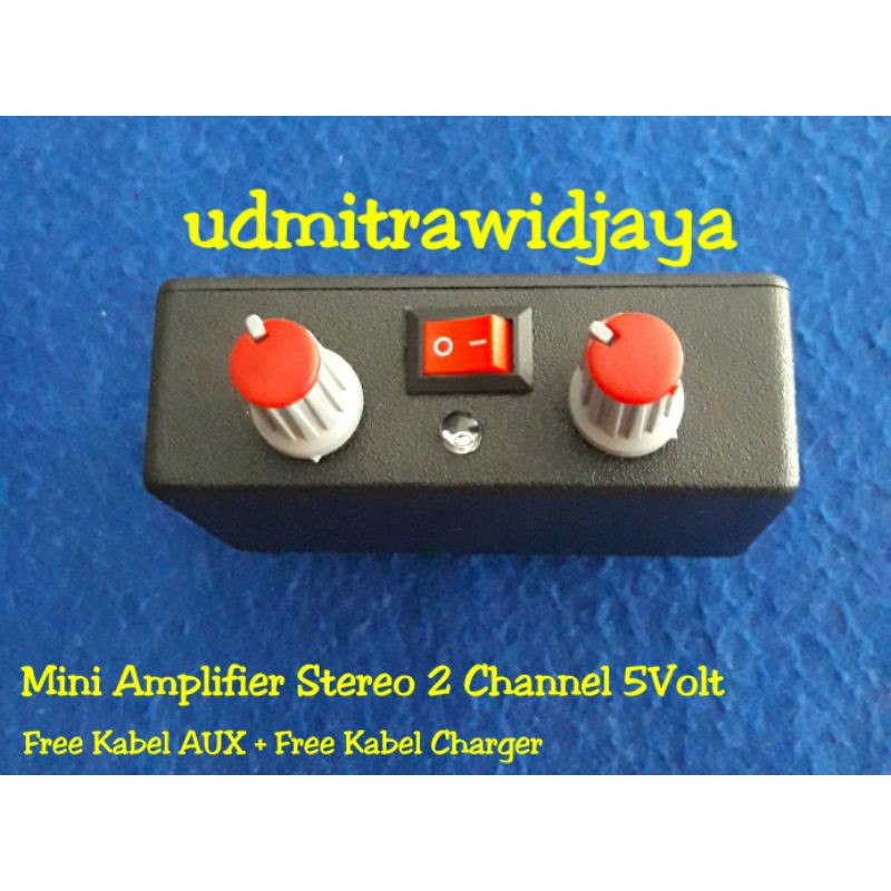 Mini Amplifier Bluetooth Stereo 2 Channel 5 Volt 5v  Ampli mini PORTABLE (HARGA GROSIR TERMURAH)