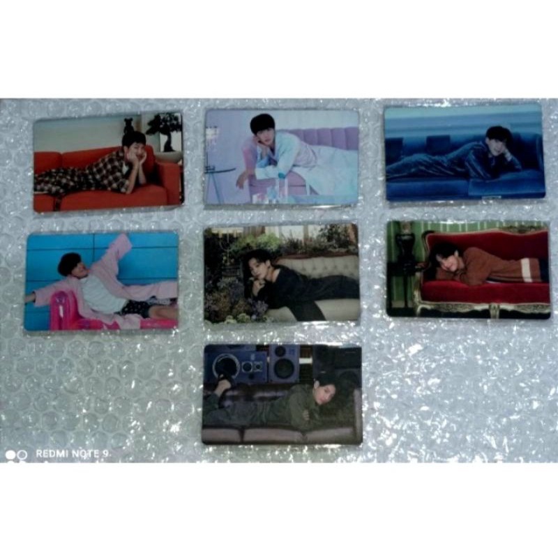Photocard BTS BE Essential Official | pc BTS rebahan be essensial Official