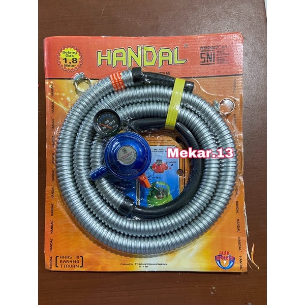 SELANG PAKET REGULATOR 1SET LENGKAP PERSONALUX HANDAL CAISAR 1,8 Meter