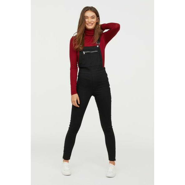 Jumpsuit zipper american drill / jumpsuit wanita