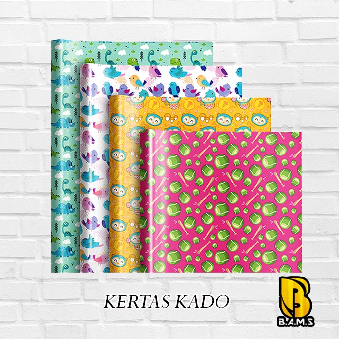 

Kertas Kado Bams Wood Printing