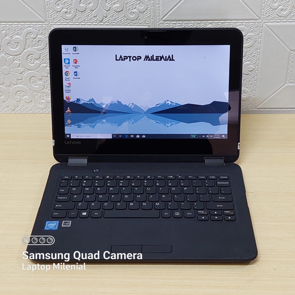 Lenovo Yoga N23 Cel RAM 4GB SSD 128GB 11&quot; Win 10 Original Bergaransi