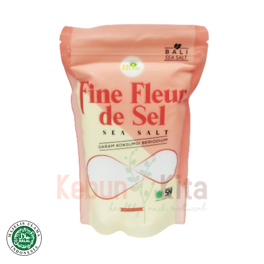 

Natural Bali Kulkul Fine Grain Sea Salt 500 Gr ( Garam Laut Halus )