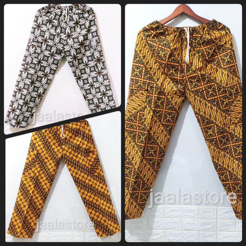 (Bisa COD) Celana Batik Boim Dewasa dan anak berbagai ukuran/ Celana Batik Pria Celana batik wanita