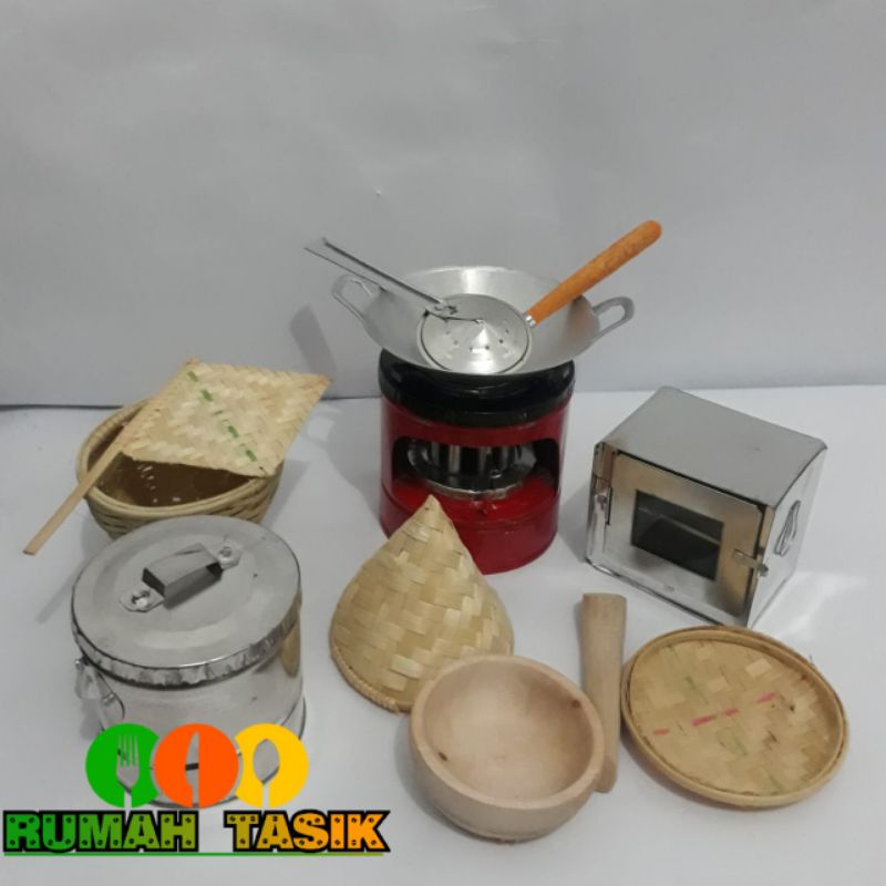 Kitchenset Mainan Masak Masakan Anak Tradisional RT001