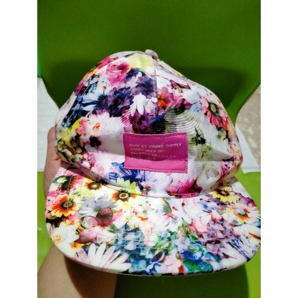 New No Tag Topi Anak H&M Kids Flower New Topi Bayi H&M Baby Bukan Preloved Topi Anak HnM Kids Bukan 
