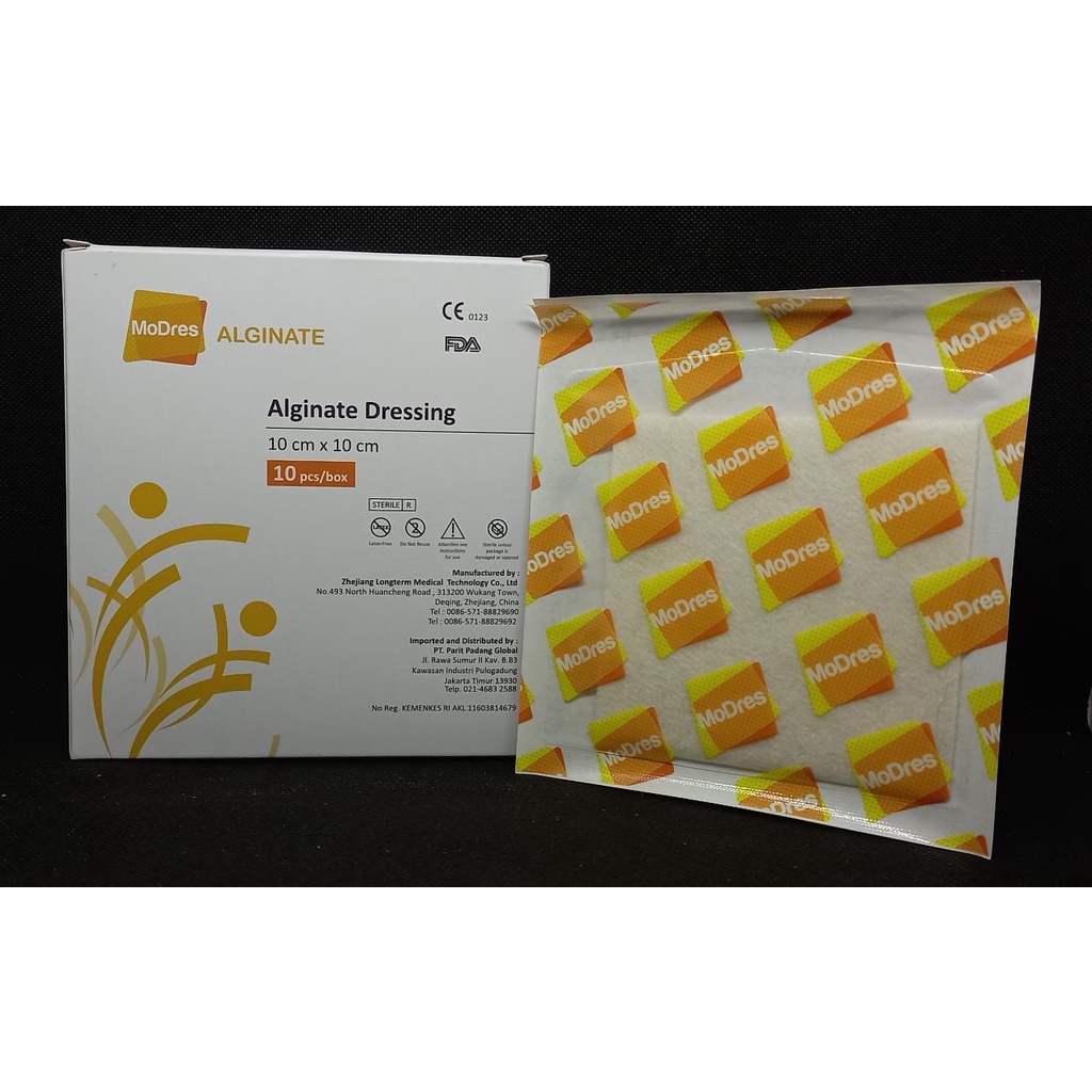 MoDres Alginate Dressing 10cm x 10cm @ 10pcs