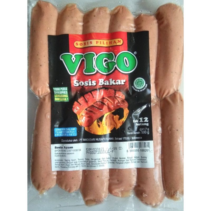 

Vigo Sosis Bakar Ayam Mini 12s