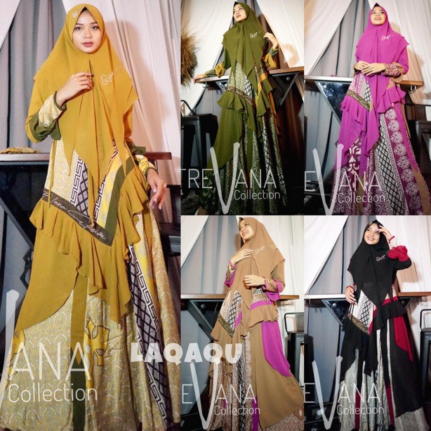 Gamis LAQAQU Original by TREVANA