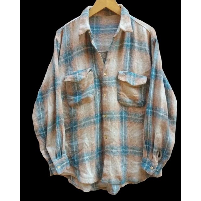 Flanel unbrand flanel wool flanel tebal flanel veterano flanel vintage flanel second pria