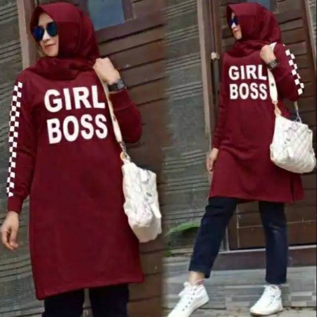 Kaos tunik girl boss
