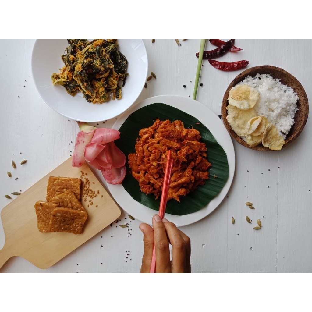 

Veggiepedia Suwir Suwir Bumbu Bali