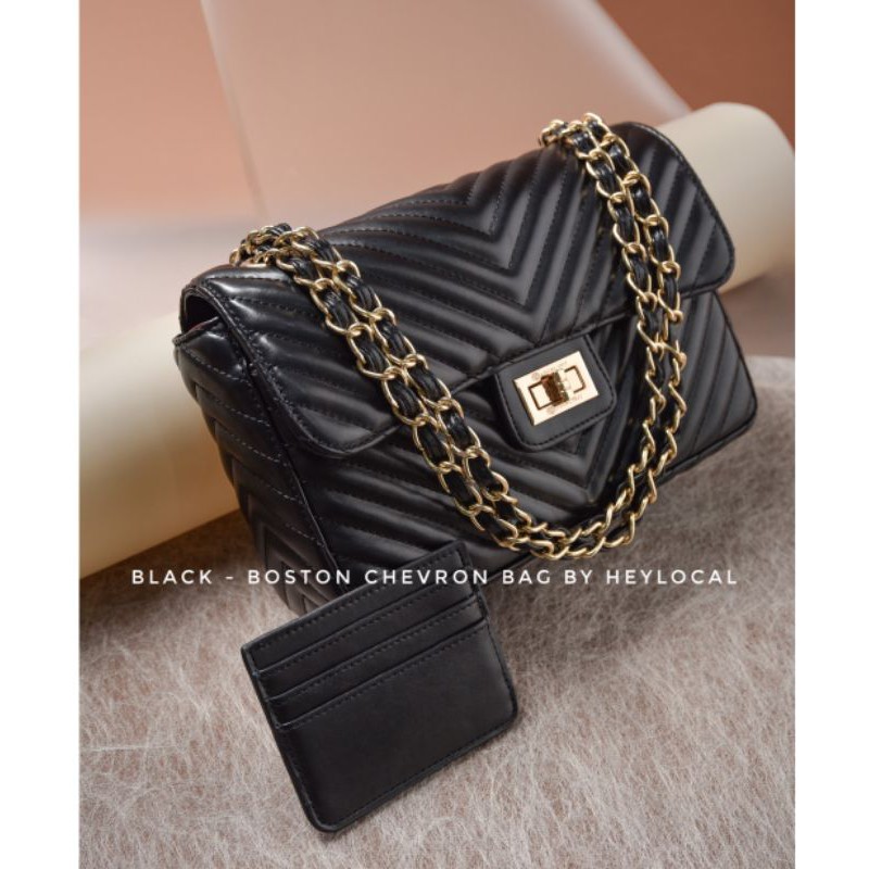 Boston Chevron bag by Heylocal