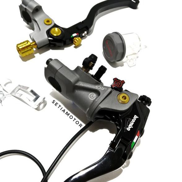 Master Rem Brembo 19 Rcs Corsacorta - Handle Kiri Kanan Vixion Ninja R15 Satria Sonic Mx King Matic