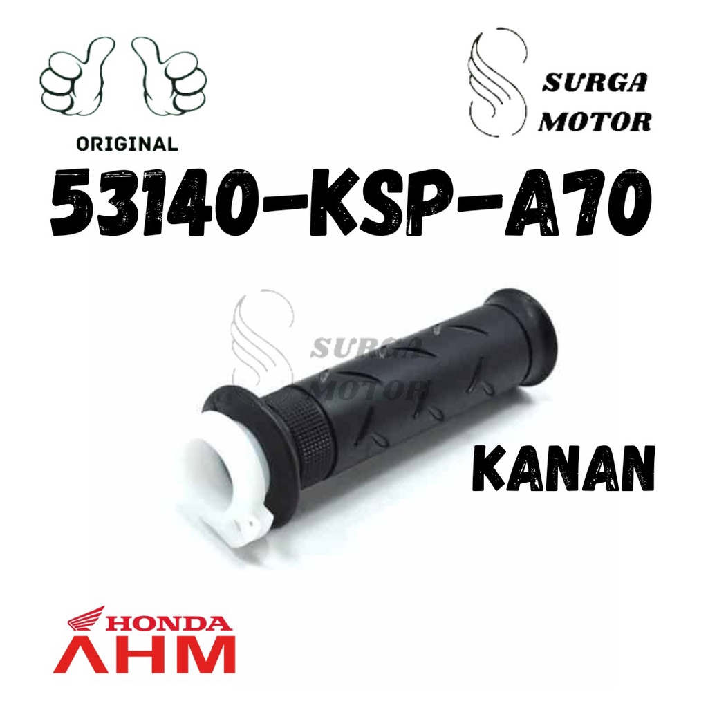 Handle Grip Comp Throt HANDGRIP HANDFAT MEGA PRO NEW SARUNG GAS KANAN KARET Megapro 2010 Handel Hend