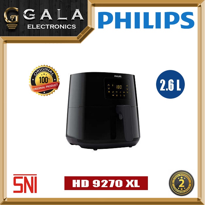 Jual AIR FRYER PHILIPS SPECTRE DIGITAL HD 9270 XL (6.2 Liter) | Shopee ...