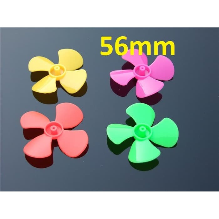 Baling Kipas Propeller Dinamo DIY RC Kapal Perahu Airplane 56mm *DM22