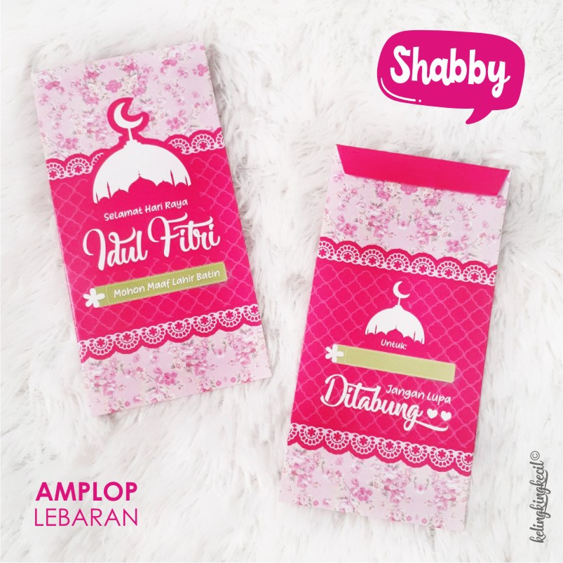 

SALE...!! AMPLOP LEBARAN - SHABBY - BESAR