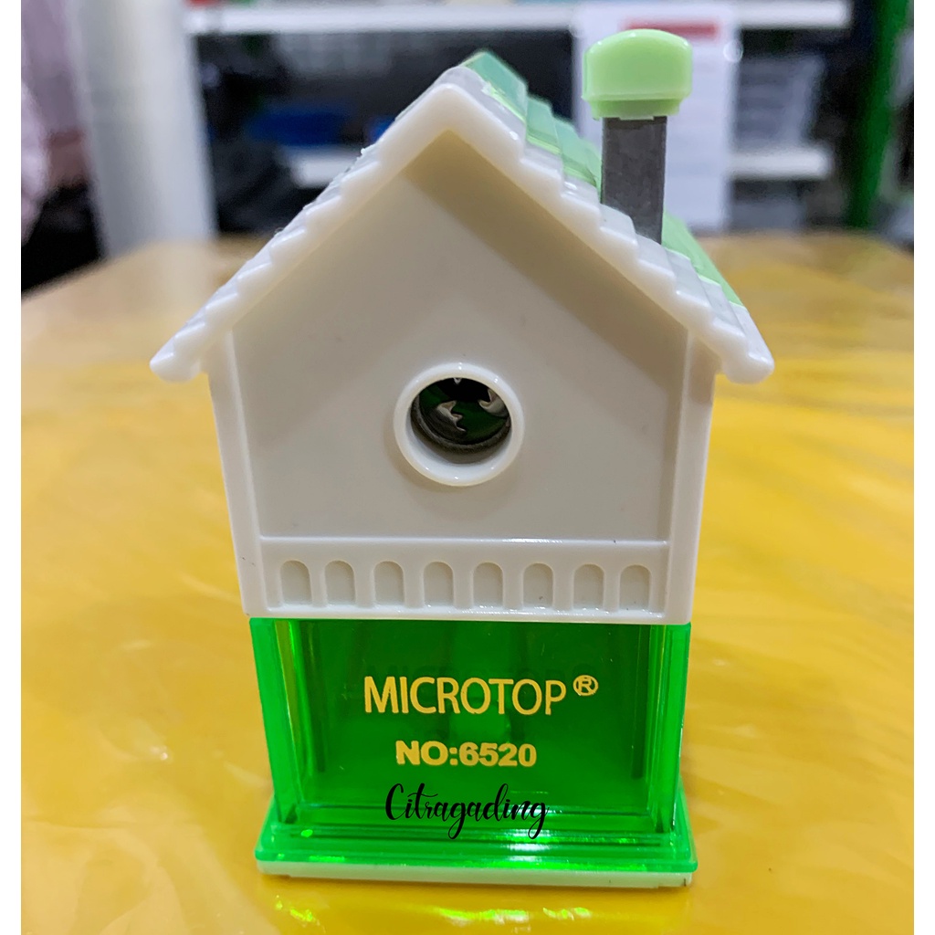 

RAUTAN MEJA PUTAR PERUNCING RUMAH MICROTOP 6520 LUCU ANTI SLIP SERUTAN PENSIL KAYU TABLE SHARPENER ASAHAN GROSIR