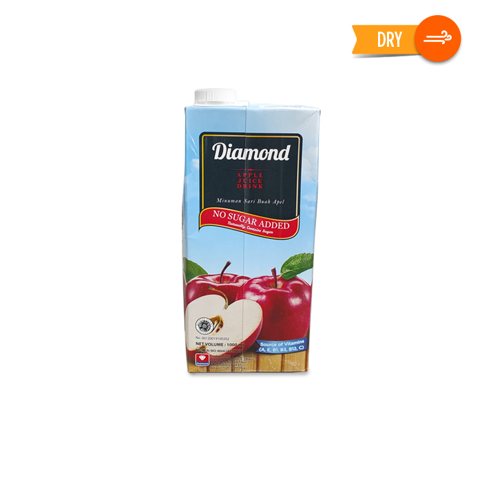 Diamond Juice Uht Apple 1 lt