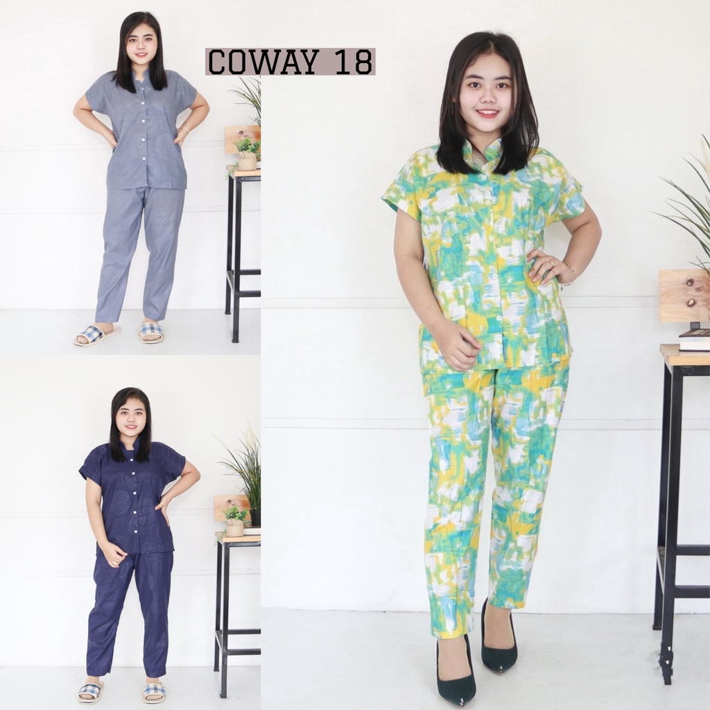 IZANY Piyama Remaja / One Set Coway Size 16 / 18 Embos