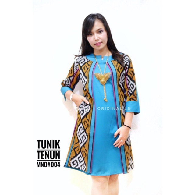 TUNIK TENUN KOMBINASI KATUN TOBOYO