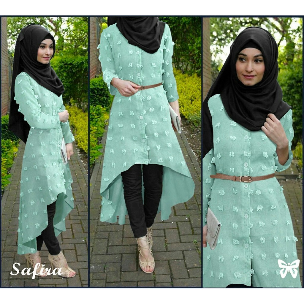 Safira Rubiah (tanpa pasmina) 9Warna